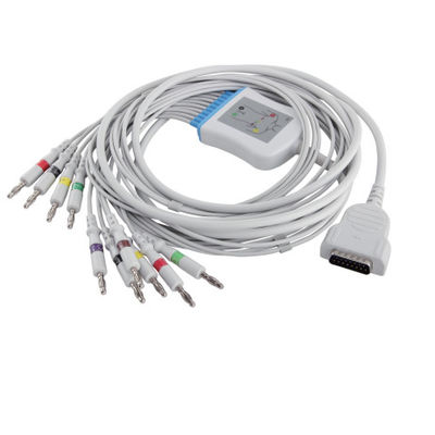 GE Marqutte EKG কেবল এবং Leadwires IEC 4.0Banana Connector MAC500 MAC600 2104727-001