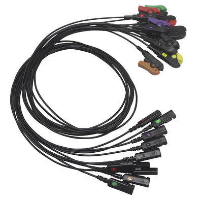 IVY MRI রেডিও ট্রান্সলুসেন্ট ওয়্যার 3 5 10 Lead CONMED P-hilips ECG Radiotranslucent Leadwires