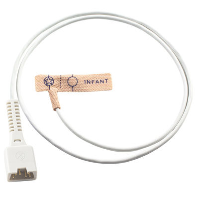 Novametrix 512 MARS 6pin এককালীন SpO2 সেন্সর 710 715 প্রাপ্তবয়স্ক নবজাতক ত্বকের প্রসারিত কাপড় এককালীন SpO2 প্রোব
