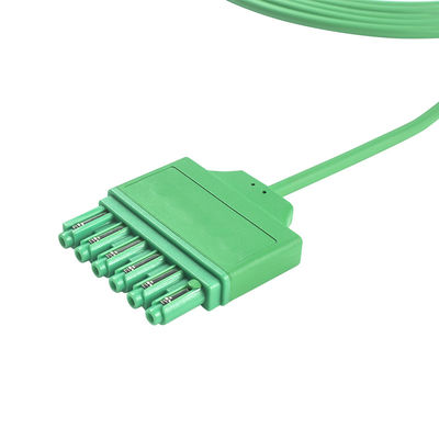 Siemens Draeger MS16256 6Lead ECG ট্রাঙ্ক অ্যাডাপ্টার কেবল ড্রেজার ECG এক্সটেনশন ট্রাঙ্ক কেবল একক পিন সংযোগকারী