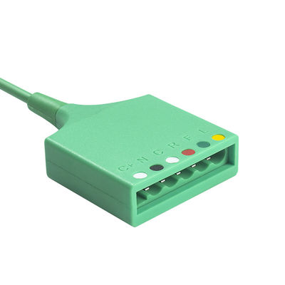 Siemens Draeger MS16256 6Lead ECG ট্রাঙ্ক অ্যাডাপ্টার কেবল ড্রেজার ECG এক্সটেনশন ট্রাঙ্ক কেবল একক পিন সংযোগকারী