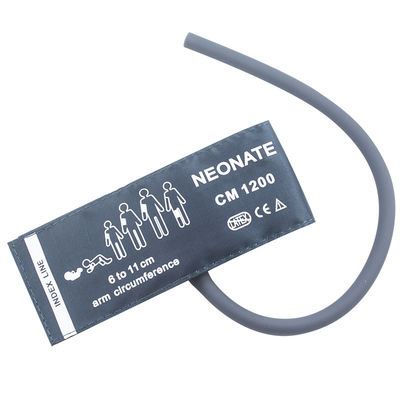 Contec NIBP Cuff Nylon Neonate একক টিউব NIBP Cuff 6-11cm cuff পুনরায় ব্যবহারযোগ্য রক্তচাপ মনিটর কাফ