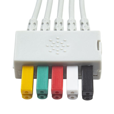 সিমেন্স/ড্রেজার 5956359 MP03414 ECG Leadwire 5Lead ECG বিচ্ছিন্নযোগ্য কেবল