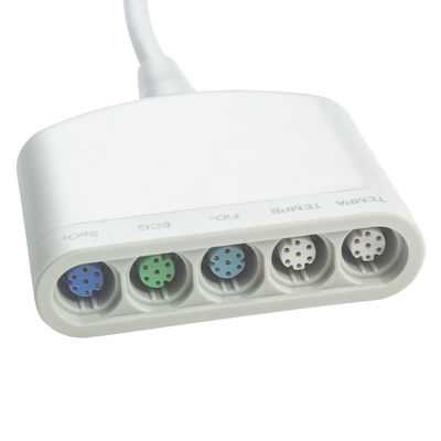 সিমেন্স SC7000 ECG কেবল ড্রেগার 5590539 নিওনেট মেড ইসিজি ট্রাঙ্ক কেবল