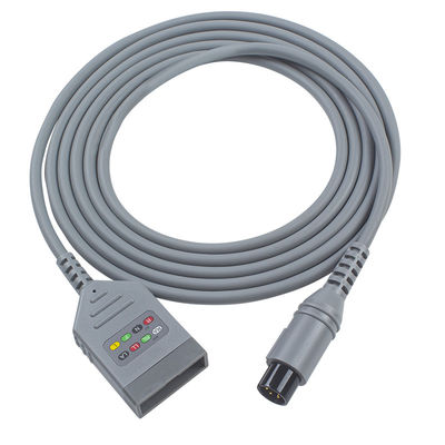 IVY বায়োমেডিকাল 590478 ECG Trunck Cable 4 Lead AHA 3.0Meters ECG Cable