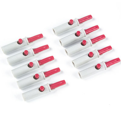4.0mm ECG কলা ক্লিপ অ্যালিগেটর ক্লিপ অ্যাডাপ্টার ADAK10 58581-0000 ECG অ্যাডাপ্টার ক্লিপ