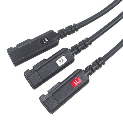 IVY MRI রেডিও ট্রান্সলুসেন্ট ওয়্যার 3 5 10 Lead CONMED P-hilips ECG Radiotranslucent Leadwires
