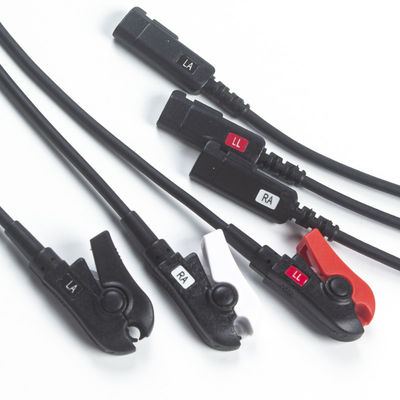 IVY MRI রেডিও ট্রান্সলুসেন্ট ওয়্যার 3 5 10 Lead CONMED P-hilips ECG Radiotranslucent Leadwires