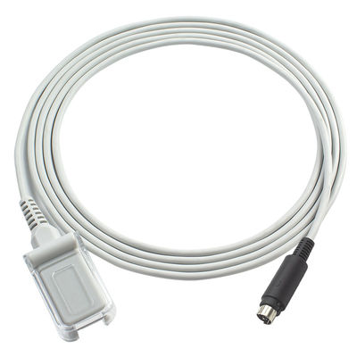Biosys SpO2 সেন্সর কেবল 6Pin থেকে DB9 SpO2 এক্সটেনশন কেবল 2.4M TPU