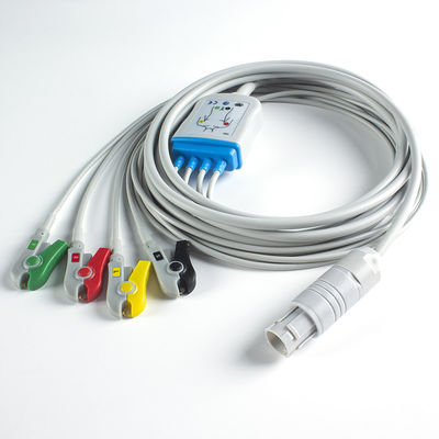Primedic ইসিজি ক্যাবল Primedic Defibrillator 4Lead ECG IEC Grabber এর জন্য সামঞ্জস্যপূর্ণ