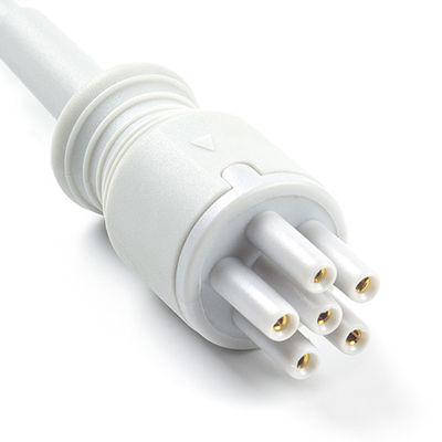Omron > Colin Compatible Direct-Connect ECG Cable and leadwires 5Lead IEC Grabber এর জন্য