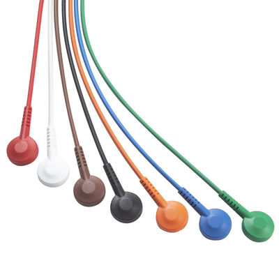 Compatible GE Healthcare 2008594-002 7-Lead ইসিজি টেলিমেট্রি রোগীর ক্যাবল সেয়ার লাইট অর্ডার 5pcs 1pcs বিনামূল্যে পাউচ পান