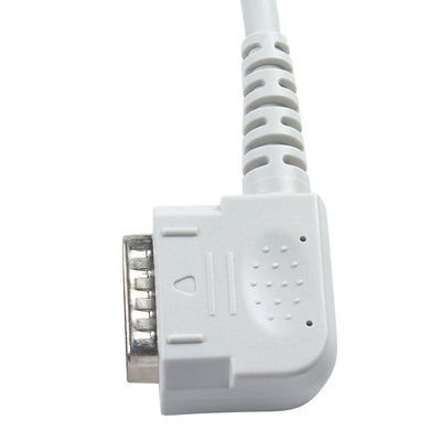 লেটেক্স মুক্ত 15Pin 10Lead EKG ট্রাঙ্ক ক্যাবল IEC/AHA জন্য 108 109 110 1210 1211 601 Cardico 302