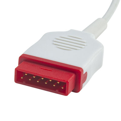 রোগীর রক্তচাপ মনিটর GE IBP ক্যাবল 11Pin থেকে 2x PVB 5Pin 3.5M