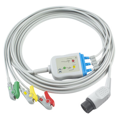 NihonKohden OEC-6102A 8Pin ECG কেবল এবং লিডওয়্যার