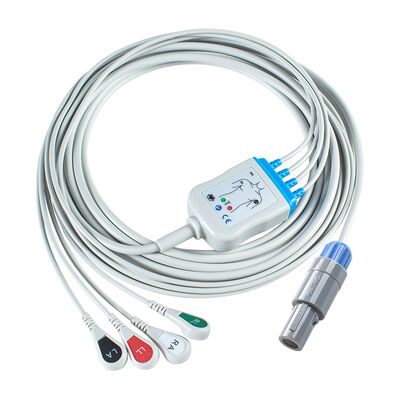 Petas 165R, 260R, 300, K-250, KMA160R 6Pin ECG কেবল এবং লিডওয়্যার