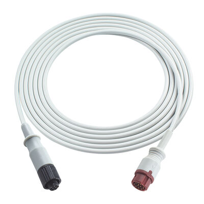 BT-710 BT-720 BT-740 BT-770 BT-780 এর জন্য Bistos IBP অ্যাডাপ্টার কেবল 12Pin to Edward Argon BD Abbott BB PVB Utah Medex Mindray সংযোগকারী