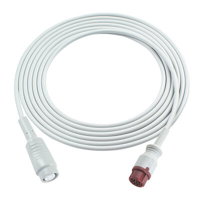 BT-710 BT-720 BT-740 BT-770 BT-780 এর জন্য Bistos IBP অ্যাডাপ্টার কেবল 12Pin to Edward Argon BD Abbott BB PVB Utah Medex Mindray সংযোগকারী