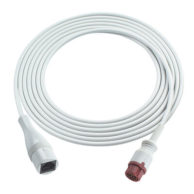 BT-710 BT-720 BT-740 BT-770 BT-780 এর জন্য Bistos IBP অ্যাডাপ্টার কেবল 12Pin to Edward Argon BD Abbott BB PVB Utah Medex Mindray সংযোগকারী