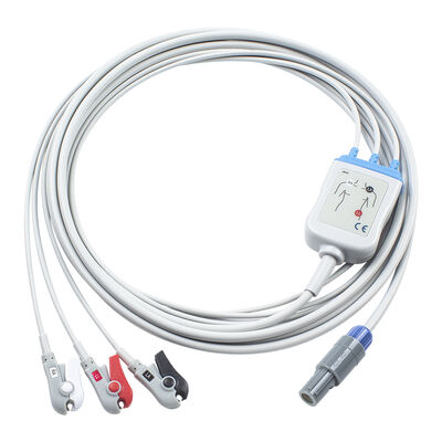 Samsung 7pin 3Lead ওয়ান পিস ECG কেবল এবং লিডওয়্যার