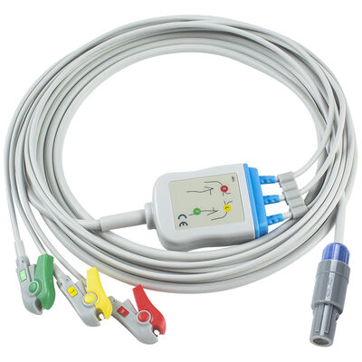 Samsung 7pin 3Lead ওয়ান পিস ECG কেবল এবং লিডওয়্যার