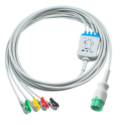 জোনকেয়ার PM7000D 3/4/5Lead ECG কেবল এবং লিডওয়্যার
