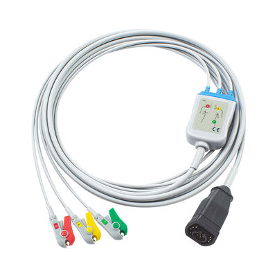 Zoll 15Pin এক টুকরা ইসিজি কেবল এবং লিডওয়্যার