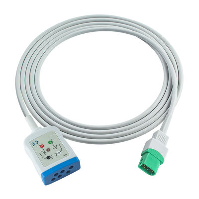 Mindray Datascope 0012-00-1745-01 ECG Trunk Cable Passport V V-Series V12 V21 3 5 Lead ECG Adapter Cables