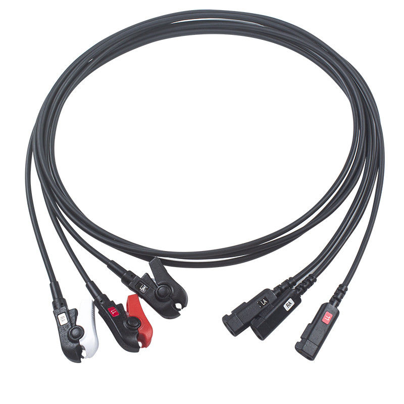 IVY MRI রেডিও ট্রান্সলুসেন্ট ওয়্যার 3 5 10 Lead CONMED P-hilips ECG Radiotranslucent Leadwires
