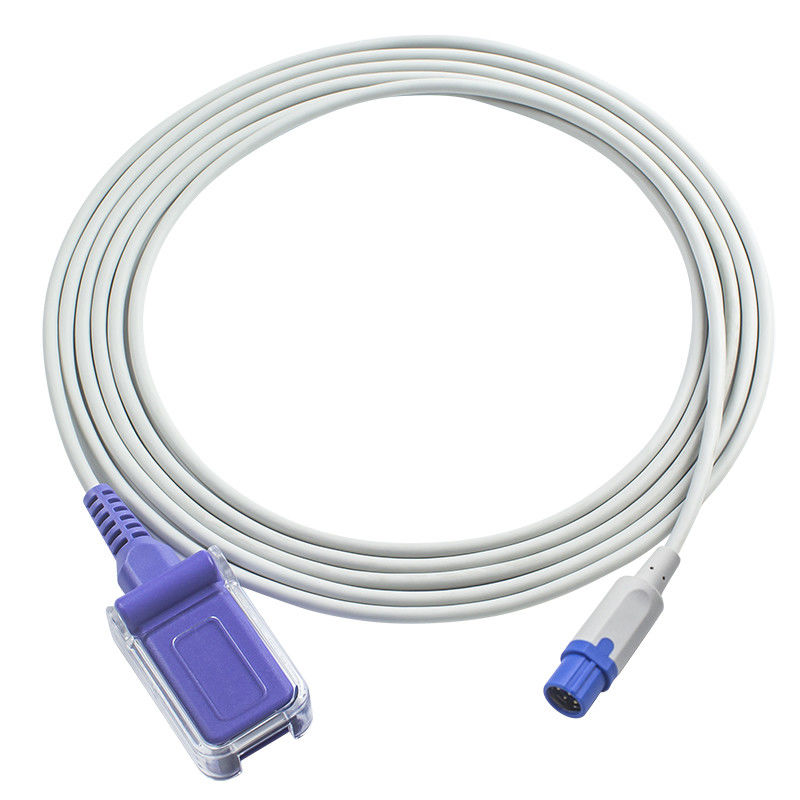Drager Siemens SpO2 সেন্সর কেবল N-ellcor Oxi-max 7Pin থেকে DB9 কেবল 2.4M TPU