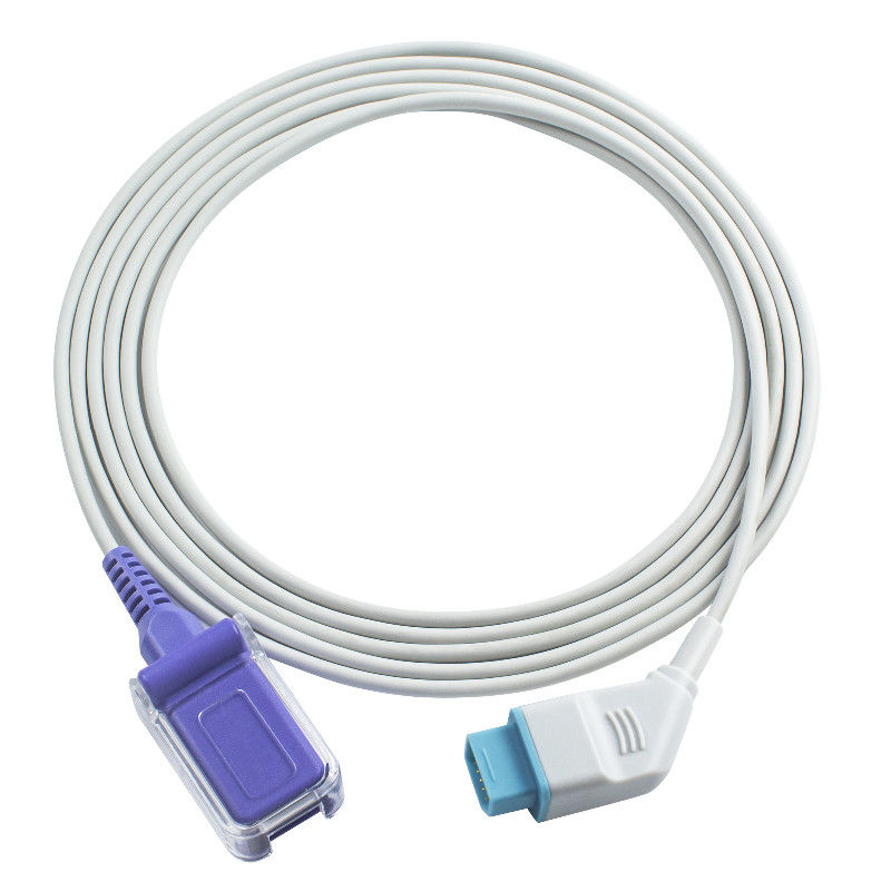 Nihon Kohden JL-650P SpO2 সেন্সর কেবল 12Pin থেকে DB9 SpO2 এক্সটেনশন কেবল