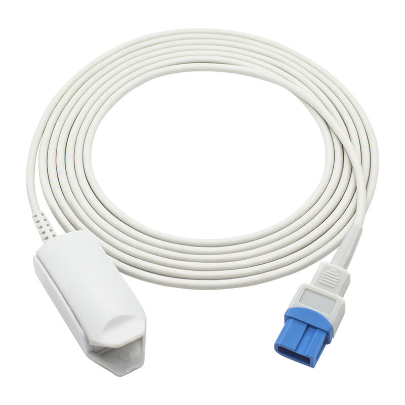 Spacelabs পুনঃব্যবহারযোগ্য SpO2 সেন্সর 10Pin 90367 90369 অ্যাডাল্ট ফিঙ্গার ক্লিপ SpO2 সেন্সর