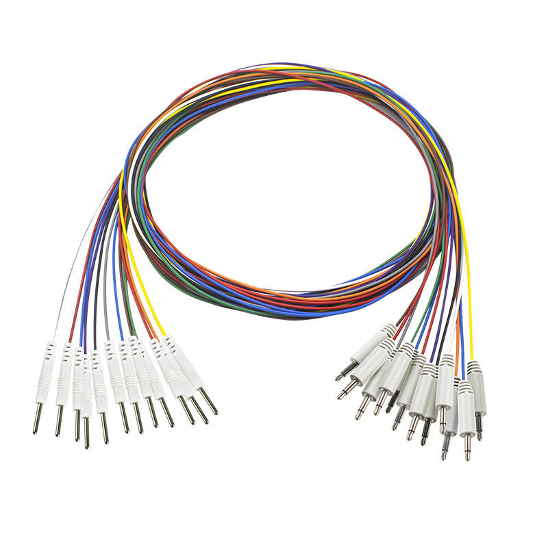 3.0 Mono Plug-2.0mm পিন EEG ক্যাবল ইলেক্ট্রোড EEG ক্যাবল EEG ক্যাপ