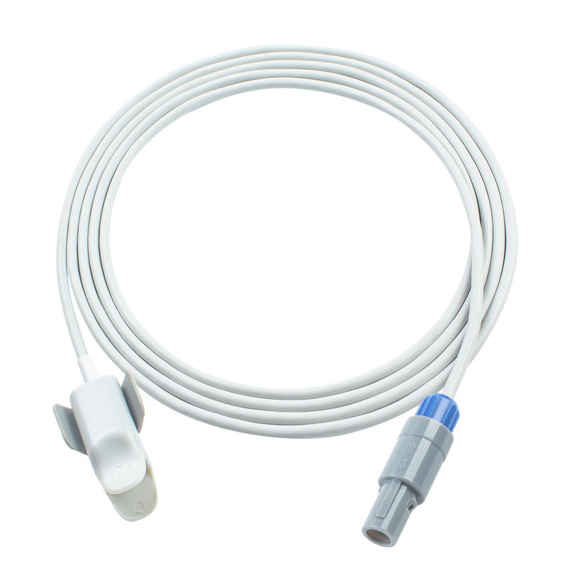 সামঞ্জস্যপূর্ণ Zondan ZD120B ZD120D 6Pin SpO2 সেন্সর 3.0M অ্যাপোলো এন 1 অ্যাপোলো এন 2 অ্যাপোলো এন 3 এর জন্য পেডিয়াট্রিক ফিঙ্গার ক্লিপ