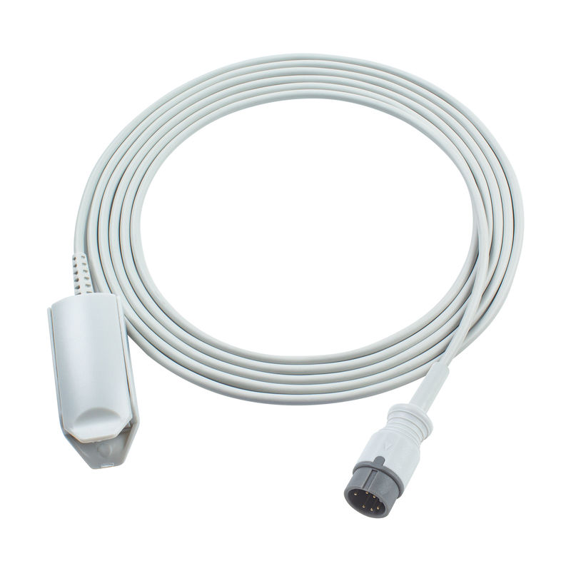 Zoncare PM7000D প্রোবের জন্য সামঞ্জস্যপূর্ণ Zoncare SpO2 টেস্ট ক্যাবল 6Pin Adult Digital 3.0M PM7000C
