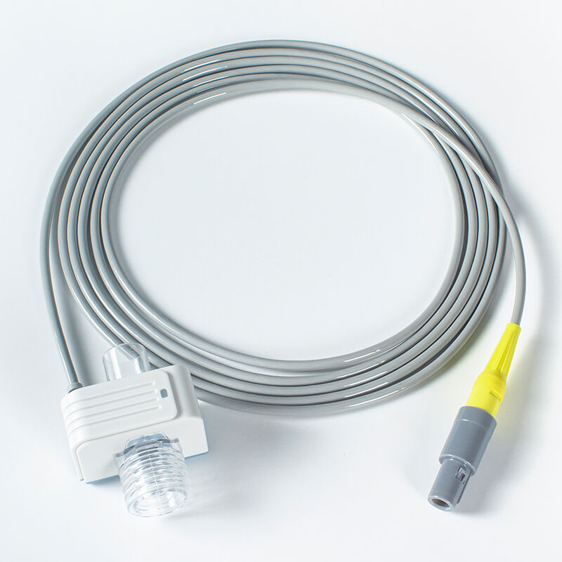 Compatible P-hilips Drager Vista 120 Capnostat 5 2606226 ETCO2 Sensor Cable Mainstream Capnography