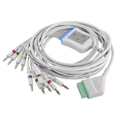 Nihon Kohden জাপান BSM-2301 BSM-2353 01.57.107048 EKG CableLeadwires 4.0 Banana