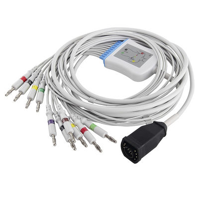 Zoll EKG কেবল E/M সিরিজ এবং Leadwires IEC 4.0 কলা সংযোগকারী