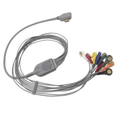 মেডেক্স ইসিজি হোল্টার ক্যাবল MAECG-200 10 লিড TPU ECG ট্রাঙ্ক কেবল