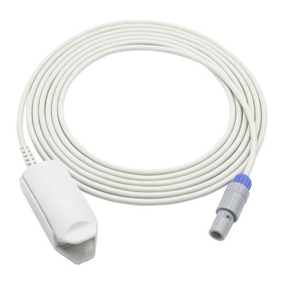 3.00M TPU পুনঃব্যবহারযোগ্য SpO2 সেন্সর 3F IRIS300 Phoene PM8300 অ্যাডাল্ট ফিঙ্গার ক্লিপ 6Pin