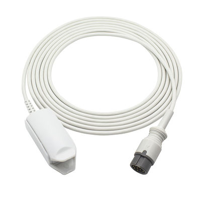 Mindray T5 /T8 0010-20-42712 572A SpO2 সেন্সর অক্সিম্যাক্স টেক 8 পিন অ্যাডাল্ট ফিঙ্গার ক্লিপ পোর্টেবল Spo2 প্রোব