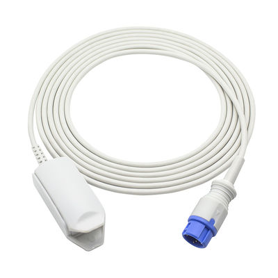 Mindray ডেটাস্কোপ SpO2 সেন্সর 512FLH 115-012807-00 T5 T8 রাউন্ড 7 পিন SpO2 প্রোব IMEC IPM9800