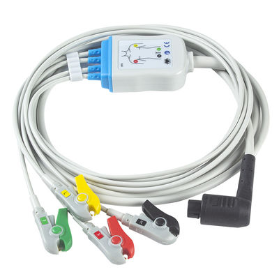 Corpuls 3 ECG কেবল এবং Leadwires 4 Lead Limb IEC ক্লিপ 11pin সংযোগকারী ECG কেবল