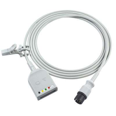 Mindray 0012-00-1255-01 TPU ECG Trunck Cable AAMI 6Pin ECG কেবল