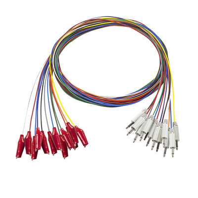 EEG Electrodes Cap 3.5 Mono Plug Grabber with Soft Outer Shell Plated Gold EEG EMS Leadwires Electrode