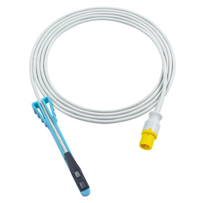 প্রাণী সামঞ্জস্যপূর্ণ Contec 6Pin SpO2 সেন্সর 3.0M জন্য CMS5100 CMS800 CMS9000C CMS9100