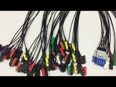 স্পেসল্যাবস রেডিও ট্রান্সলুসেন্ট ওয়্যার 1 মিটার স্বচ্ছ 10 লিড ইসিজি লিড কেবল