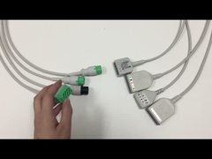 জিই হেলথকেয়ার ইসিজি ট্রাঙ্ক কেবল কোরোমেট্রিক্স 1442AAO MECG এবং FECG ECG কেবল